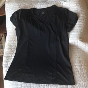 NWOT Tail Black fitted tennis top Sz XXL